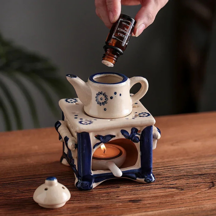 Aroma Teapot – Teapot Humidifier for Soothing Aromatherapy
