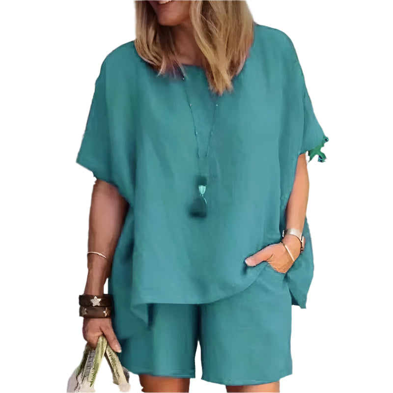 Liana - Casual T-shirt and Shorts Set