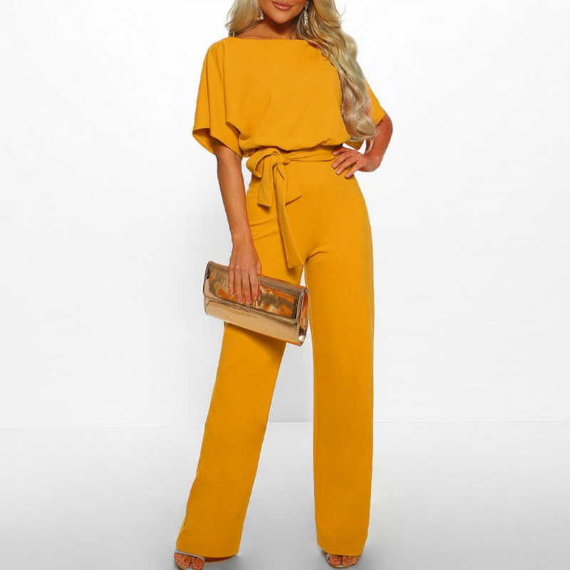 Dorothy - elegant jumpsuit with wide pants