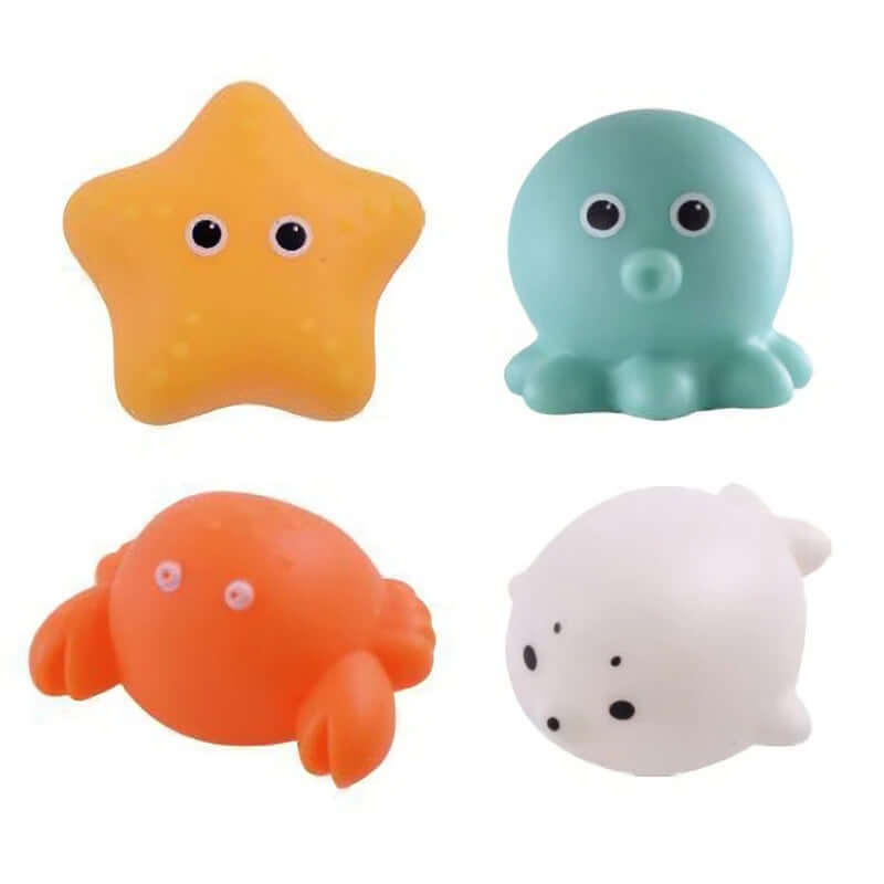Splash & Play Buddies - Bath Toy Set