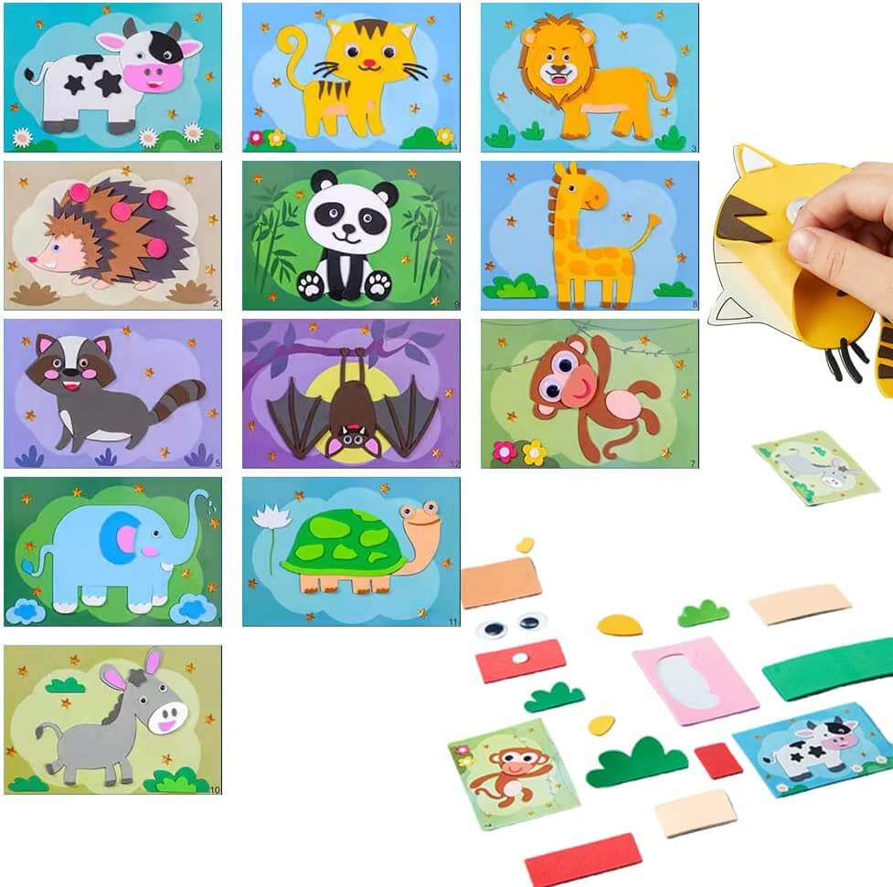 パズルポップ- 子供向け3Dフォームステッカーパズル