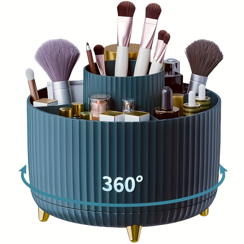 Elegant Spin 360° Rotating Organizer – Cosmetic Storage