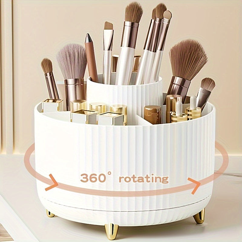 Elegant Spin 360° Rotating Organizer – Cosmetic Storage