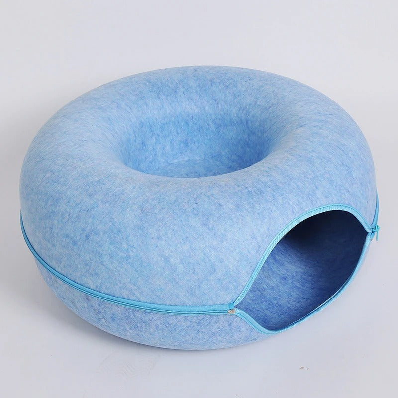 Cozy Nest - Comfortable Donut Tunnel Bed with Zipper