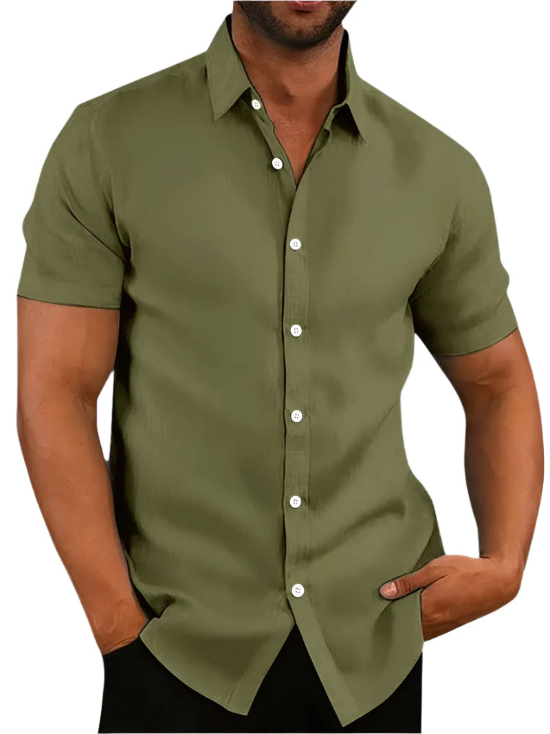 Philip - Short Sleeve Button Down Shirt