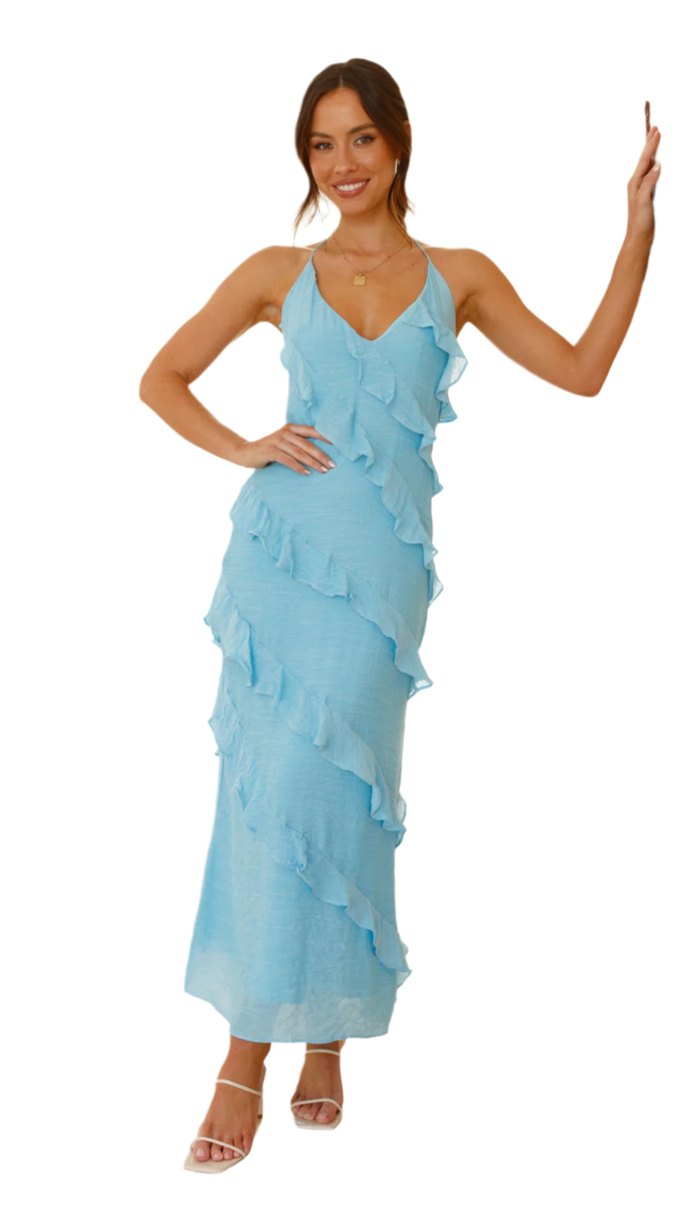 Vanessa - Modern and lightweight long dress