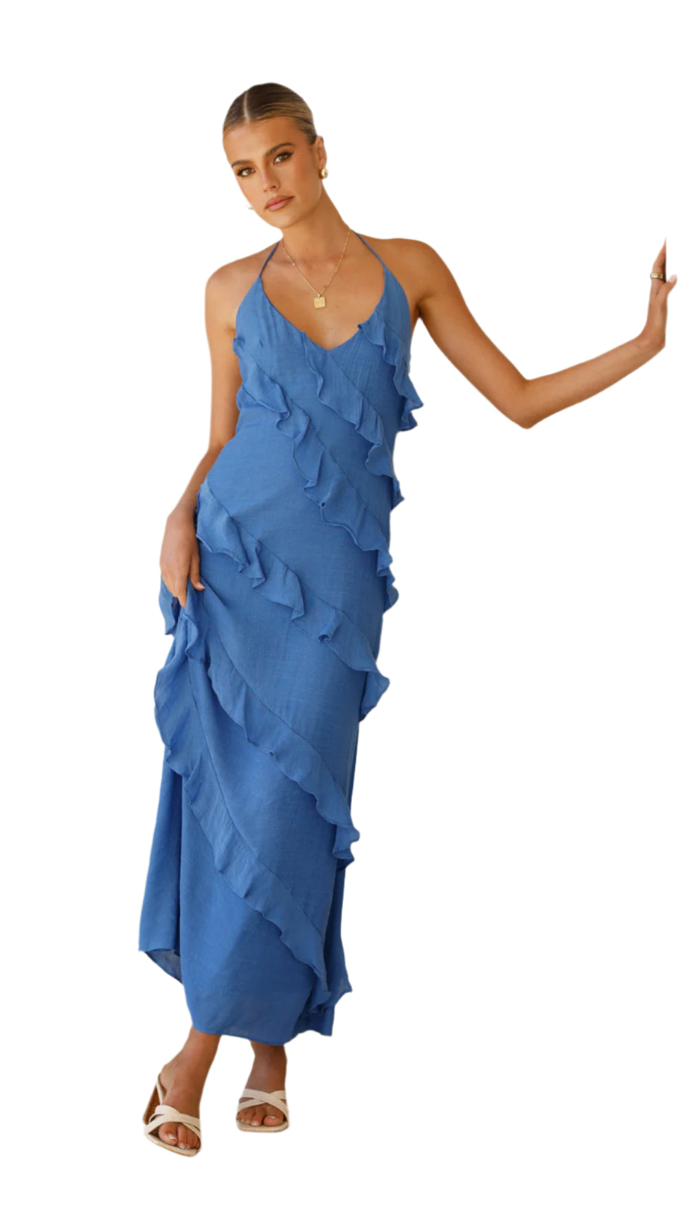 Vanessa - Modern and lightweight long dress