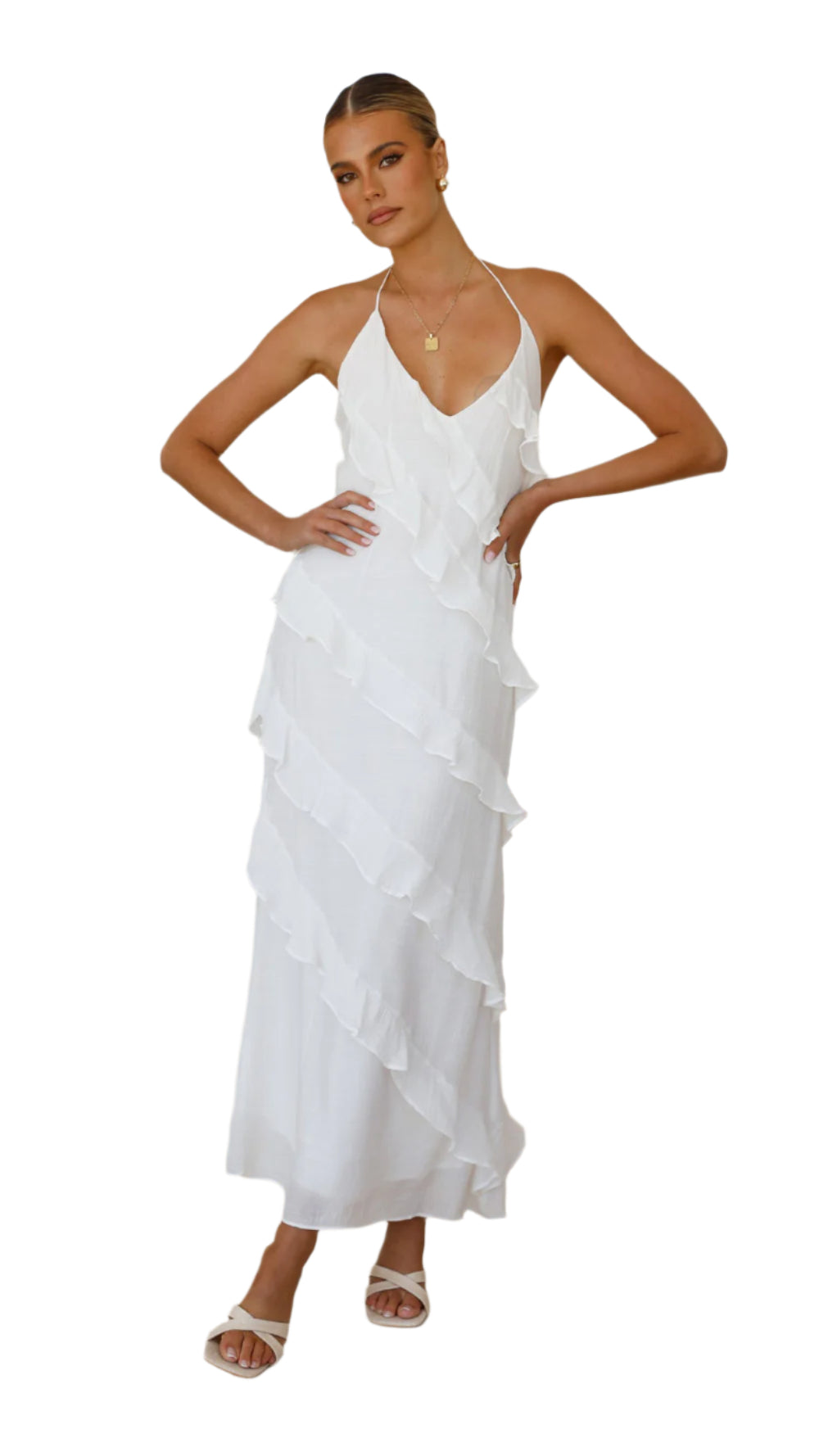 Vanessa - Modern and lightweight long dress