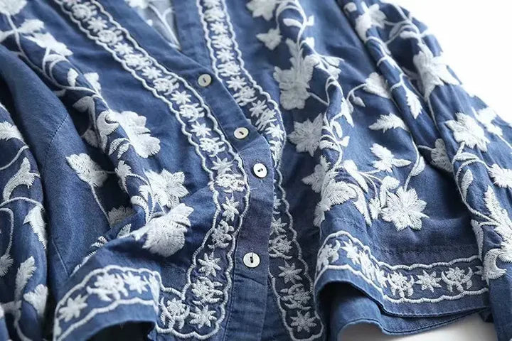 Zelma - Bohemian Embroidered Jacket