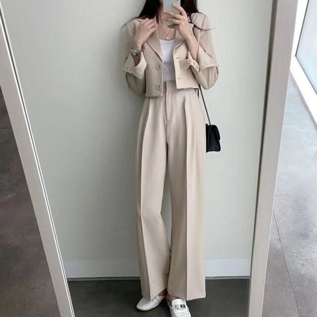すずめ - 女性用シックなパンツスーツセット