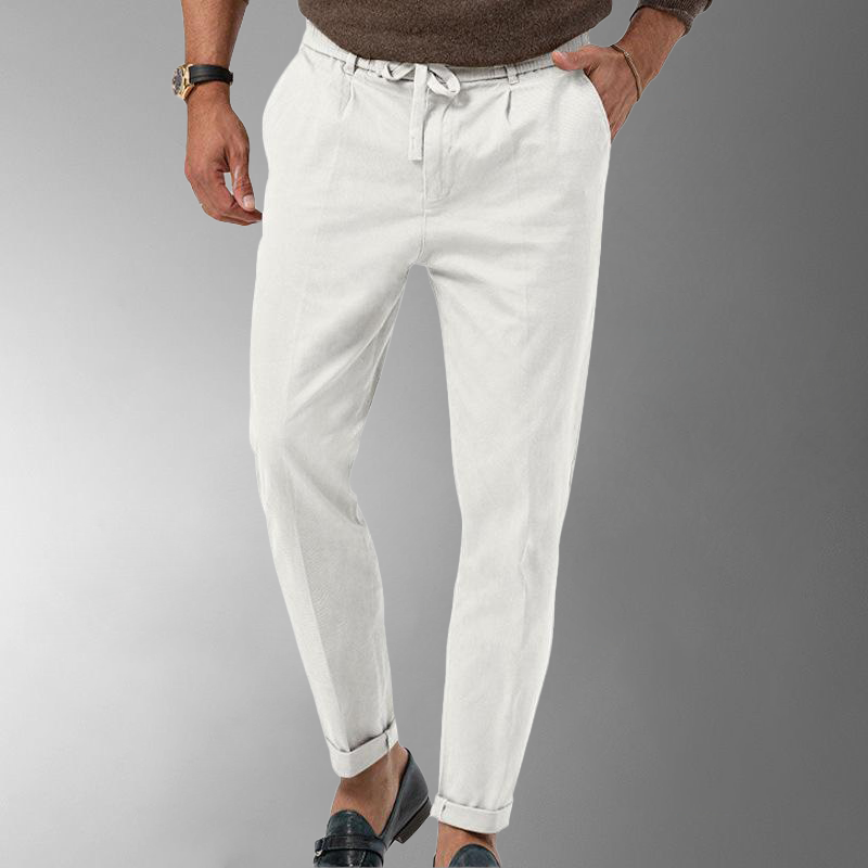 Sverre - Casual pants with adjustable waist
