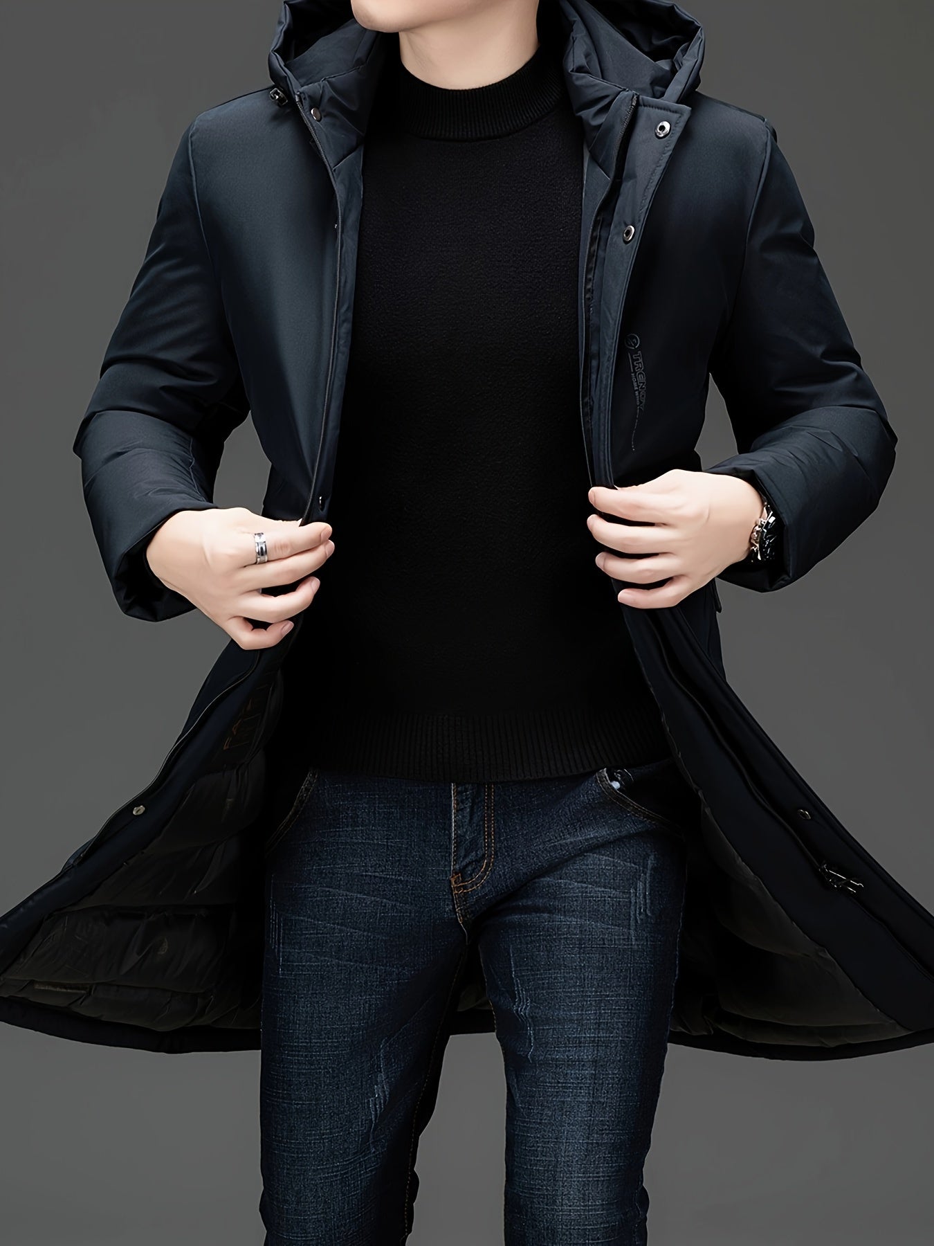 Kazu - Hooded Trench Coat