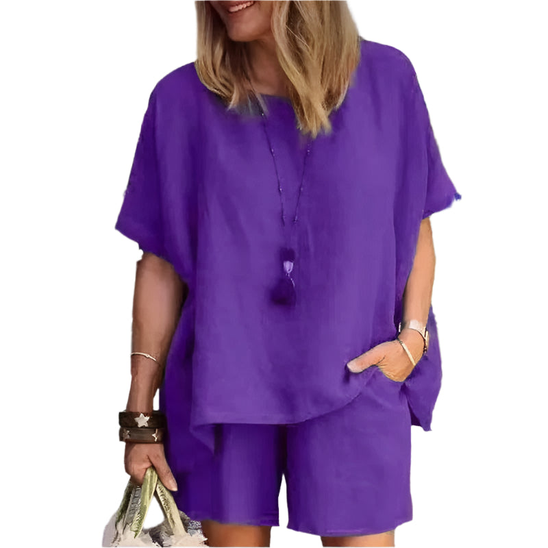 Liana - Casual T-shirt and Shorts Set
