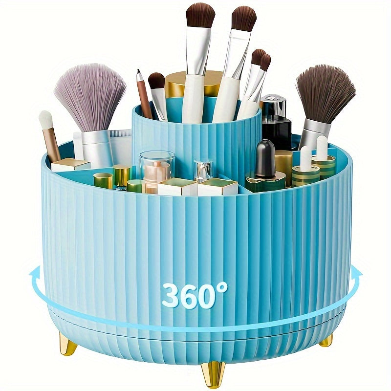 Elegant Spin 360° Rotating Organizer – Cosmetic Storage