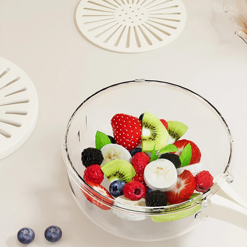 Cleaver - Easy-to-clean 2-in-1 drain bowl