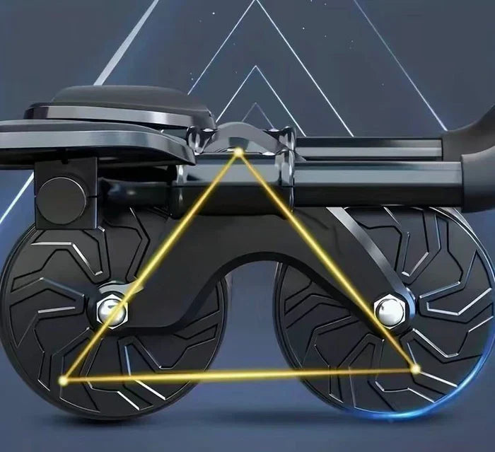 Ab Roller with Elbow Support, Automatic Rebound Ab Trainer