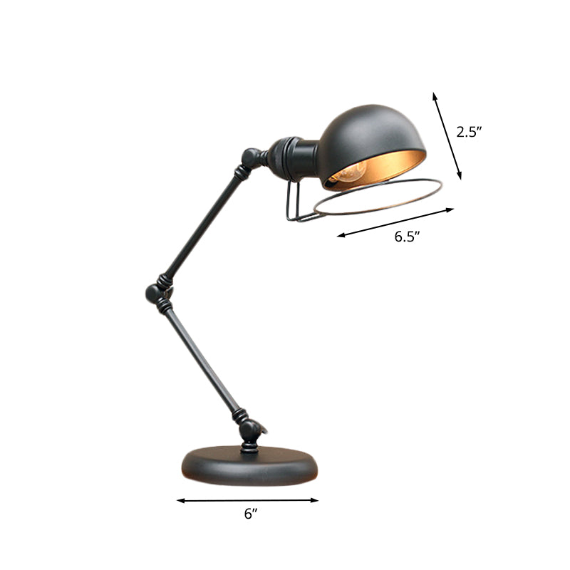 Axiom - Industrial Swing Arm Table Lamp