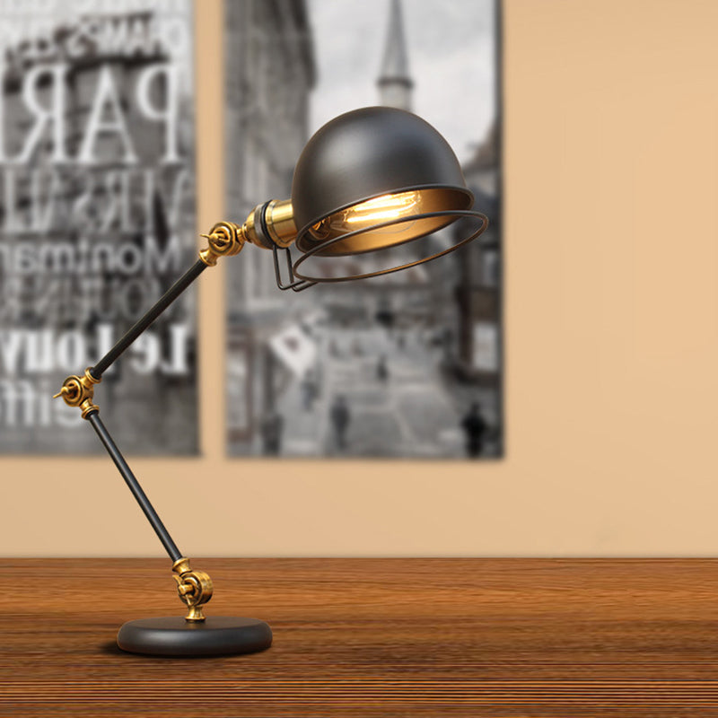 Axiom - Industrial Swing Arm Table Lamp