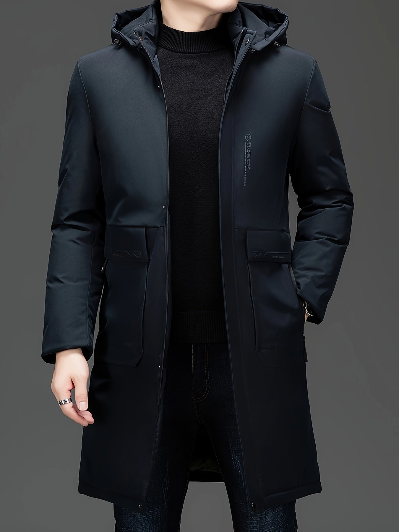 Kazu - Hooded Trench Coat