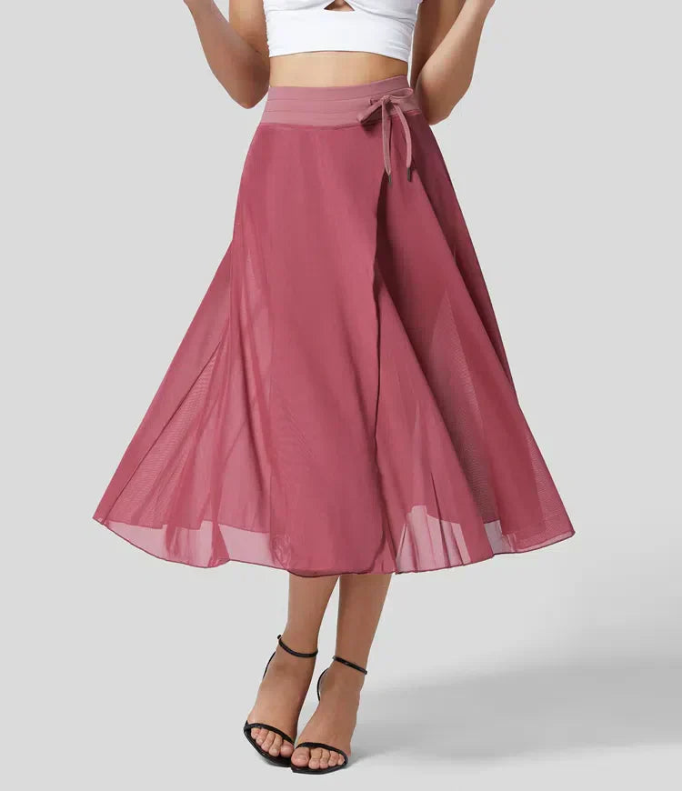 Lizbeth - 2-in-1 High-Waisted Tulle Skirt