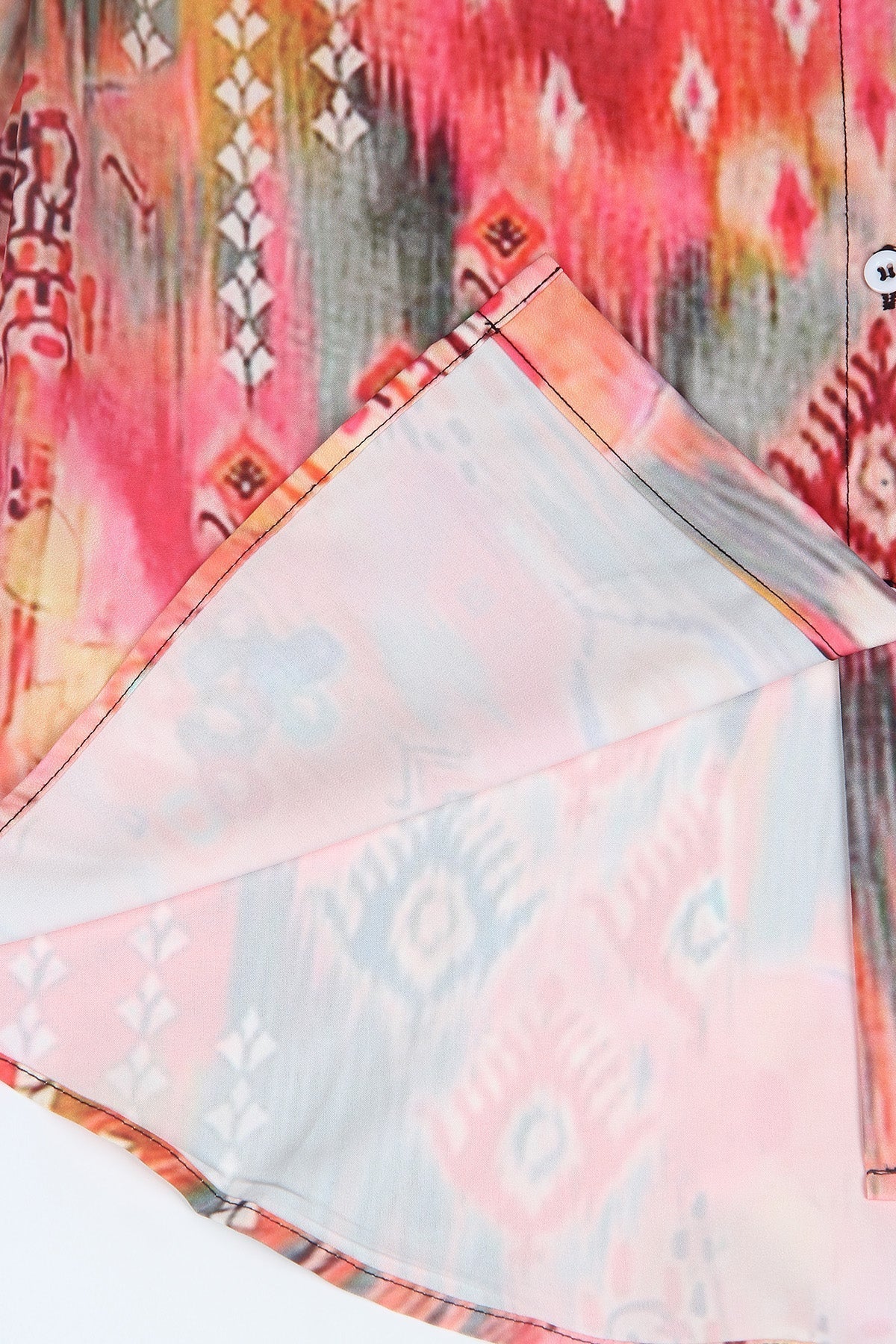 Tessa Floral Summer Top with Half Sleeves - Women's Elegant T-Shirt