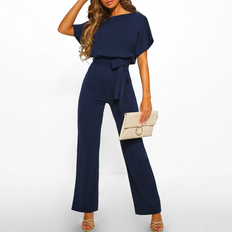 Dorothy - elegant jumpsuit with wide pants