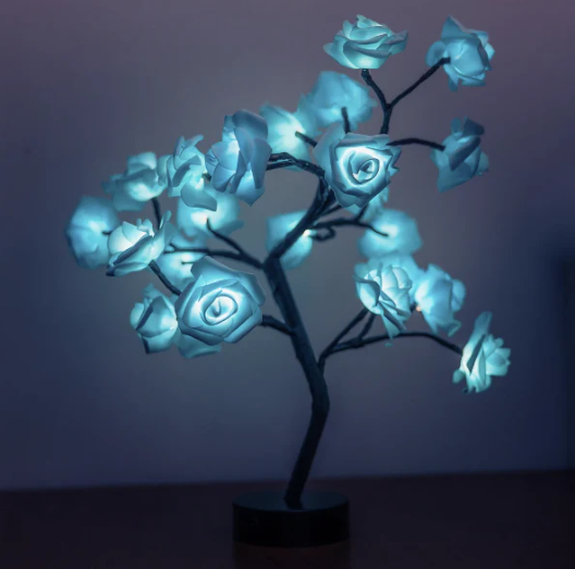 Bloomverve - Radiant Rose Lamp