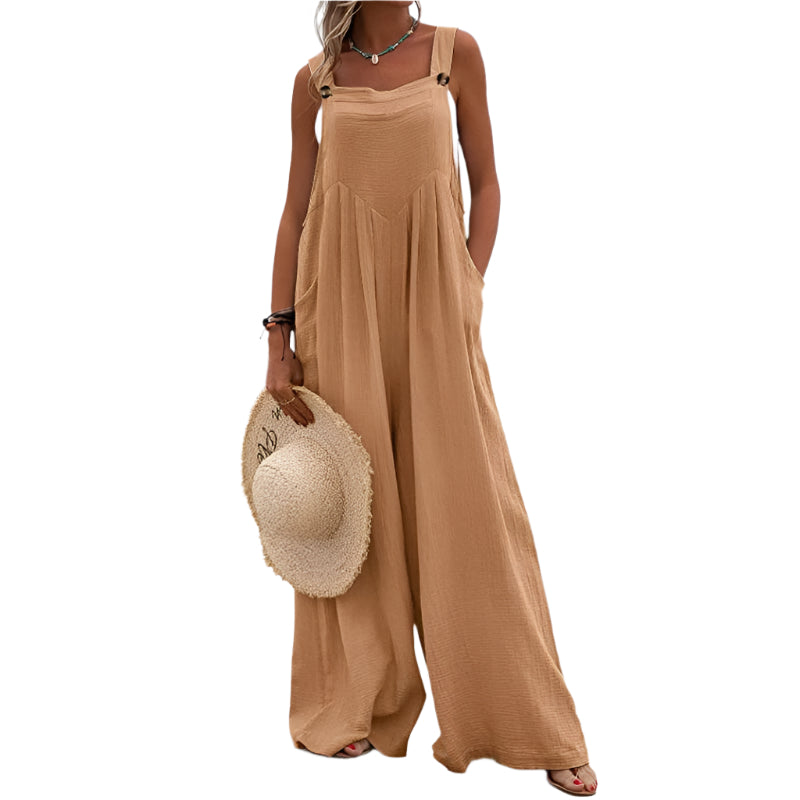 Matilde - Solid Wide Leg Jumpsuit