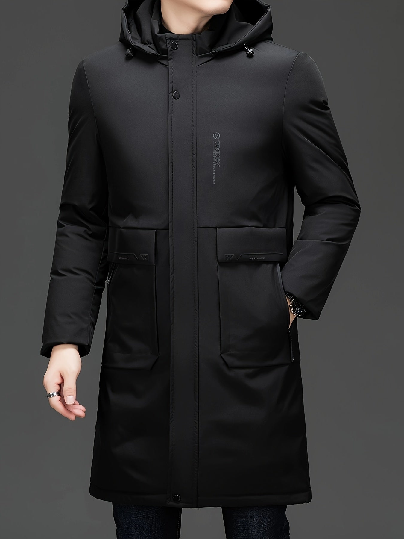 Kazu - Hooded Trench Coat