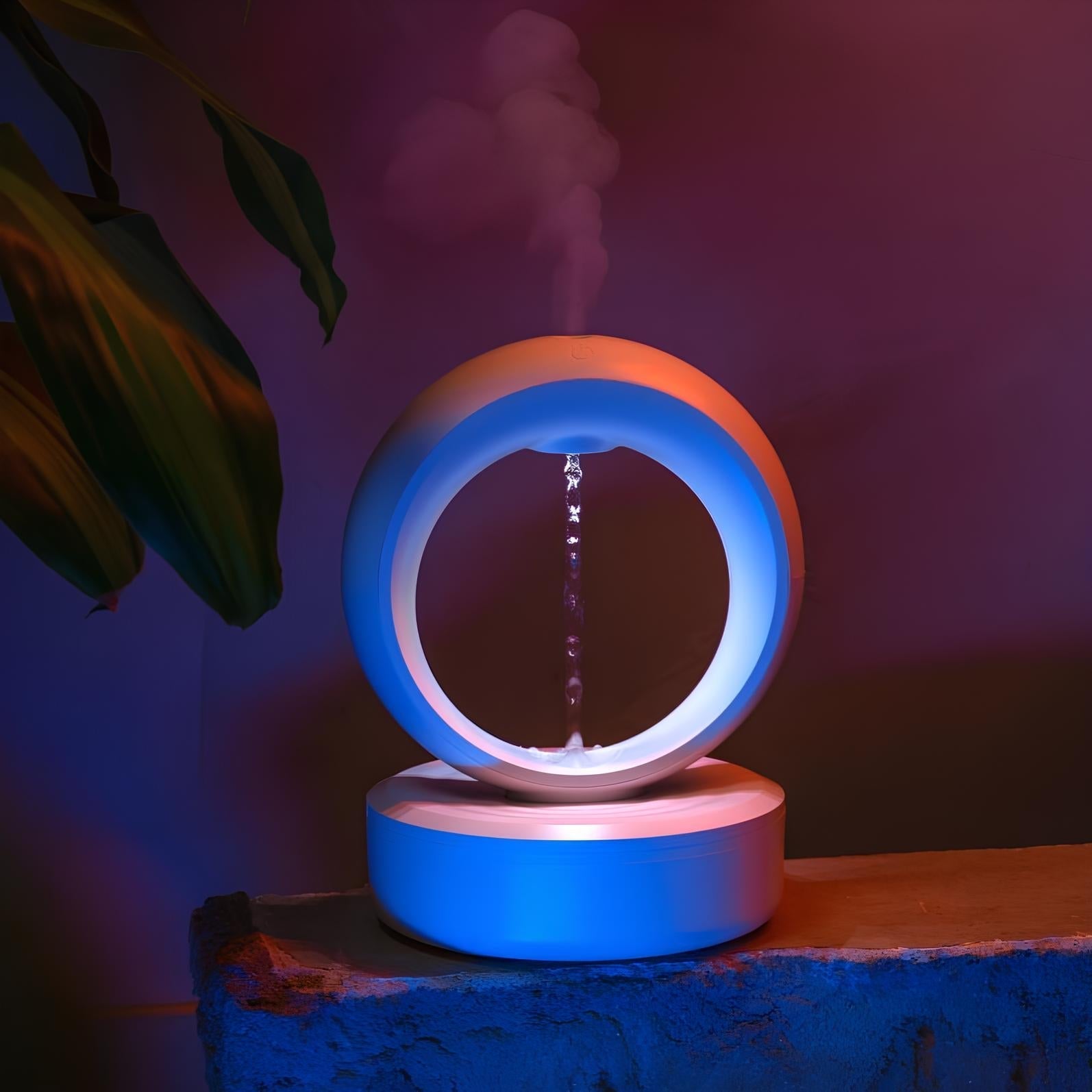 Vaporis - 2-in-1 USB-Powered Ring Light Humidifier