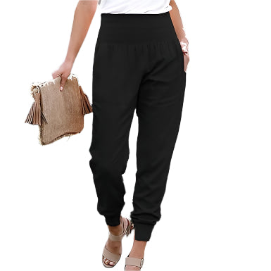 Frederica - Warm, well-worn cotton joggers