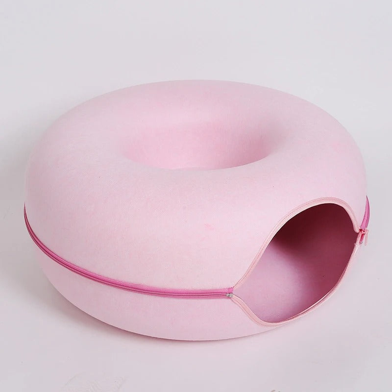 Cozy Nest - Comfortable Donut Tunnel Bed with Zipper