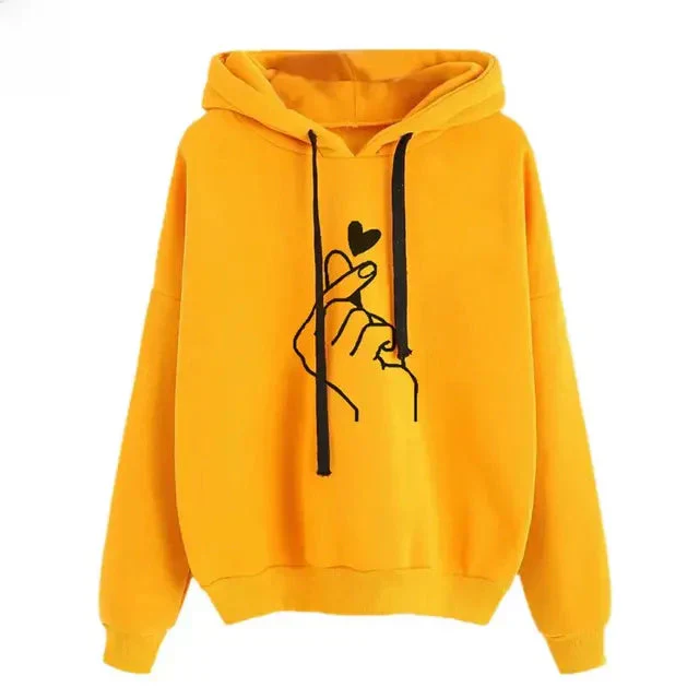 Graphic print hoodie – casual, trendy and comfortable fit