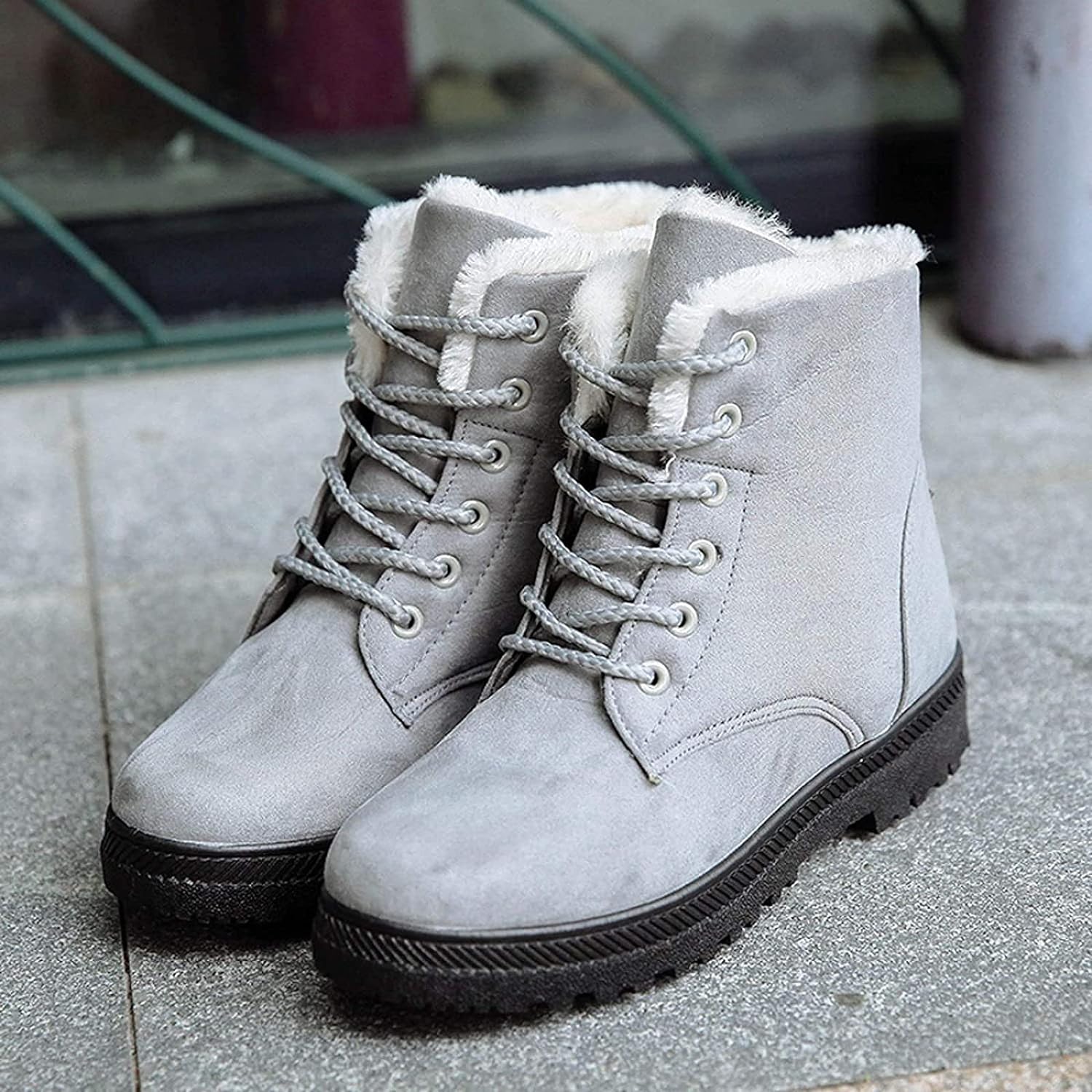 Marina - Lace-Up Winter Boots