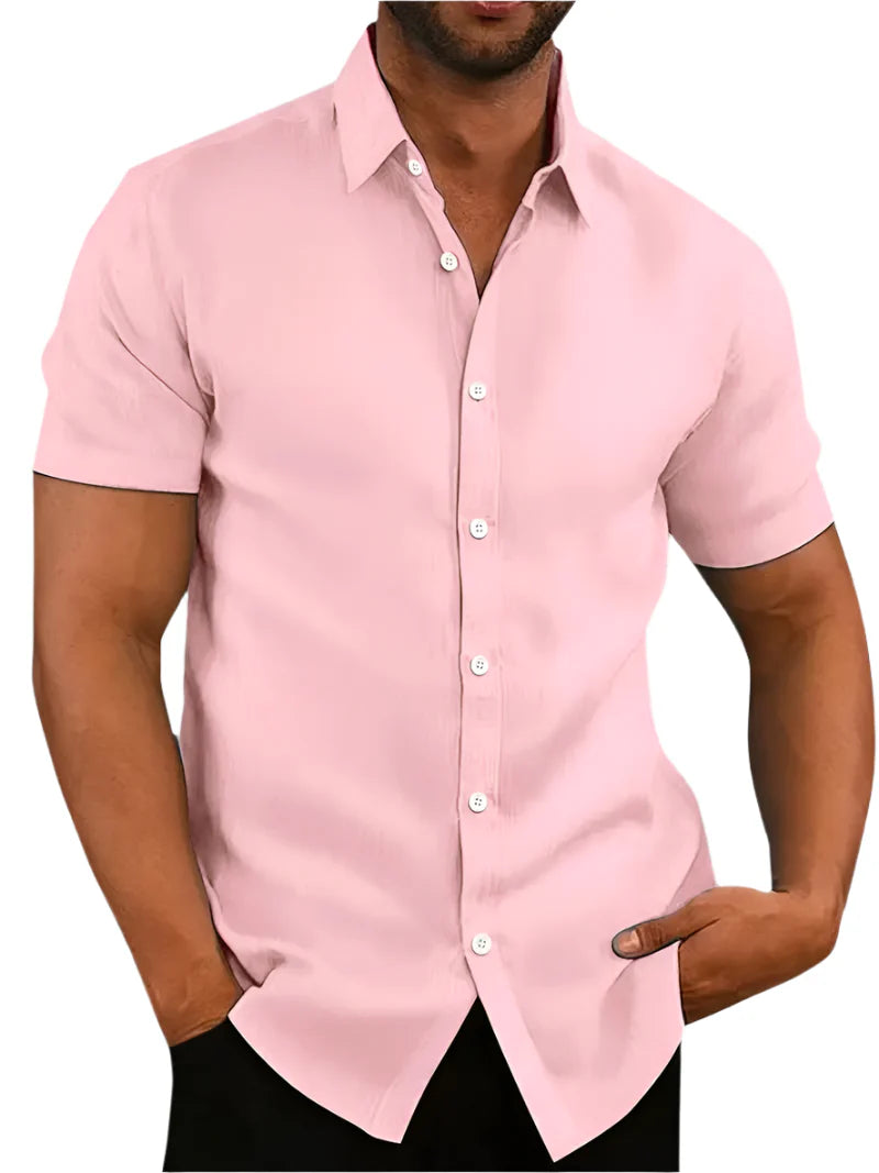 Philip - Short Sleeve Button Down Shirt