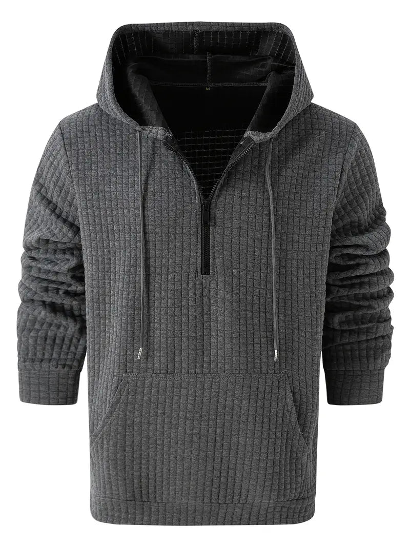Minori - Long Sleeve Zip-Up Hoodie with Pockets