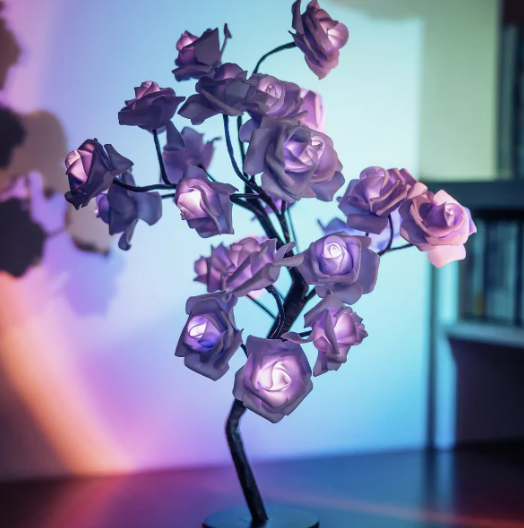 Bloomverve - Radiant Rose Lamp