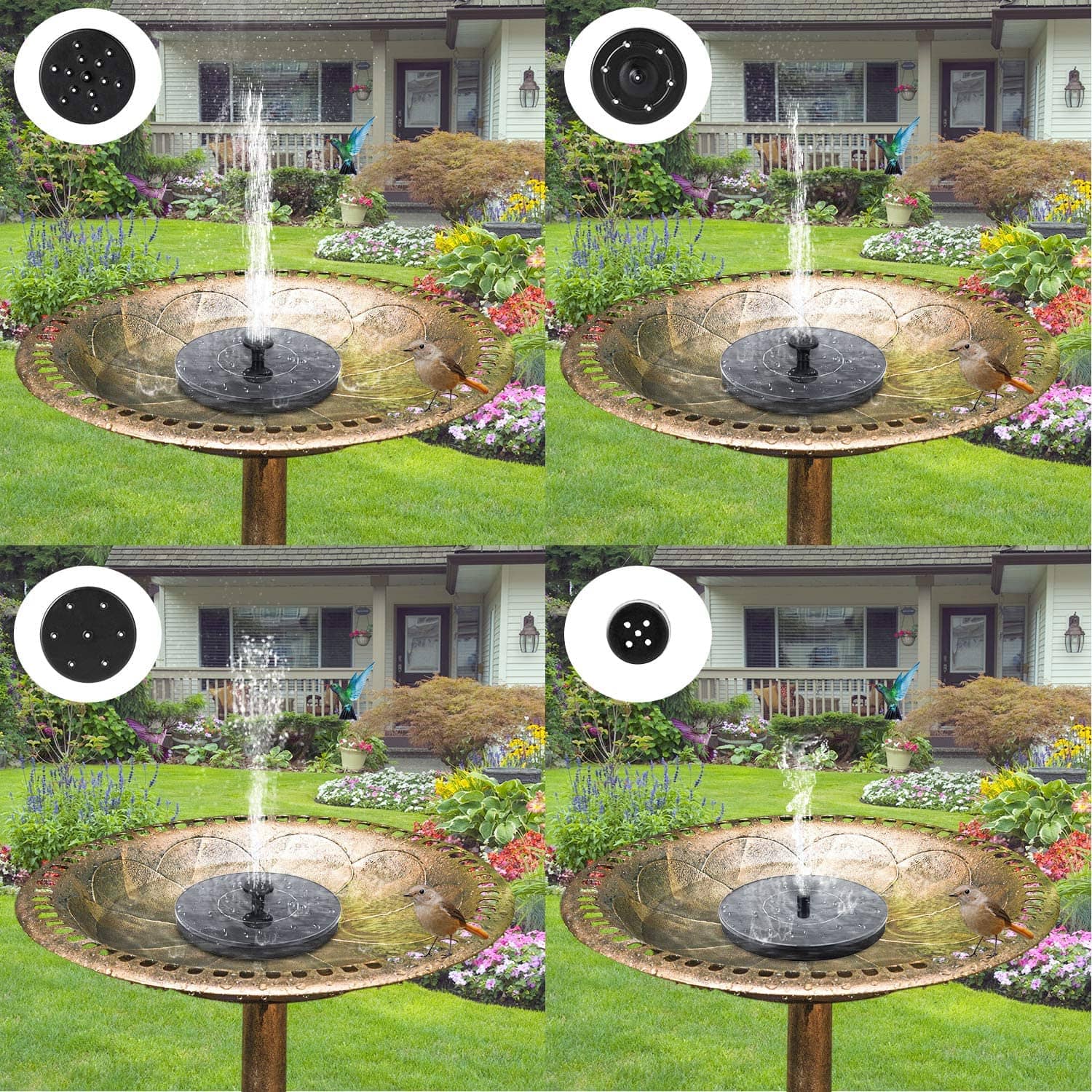 Sunwave - Solar Fountain and Birdbath