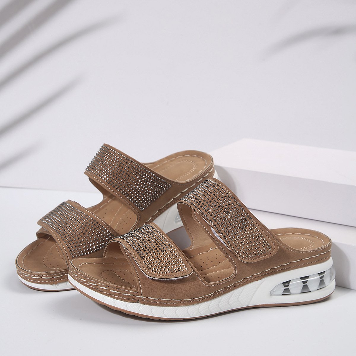 Niana - Air Cushion Wedge Sandals