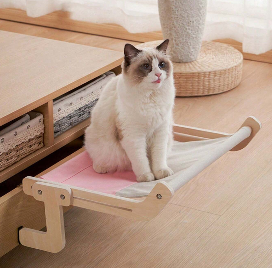 Fernala - Wooden Cat Hammock