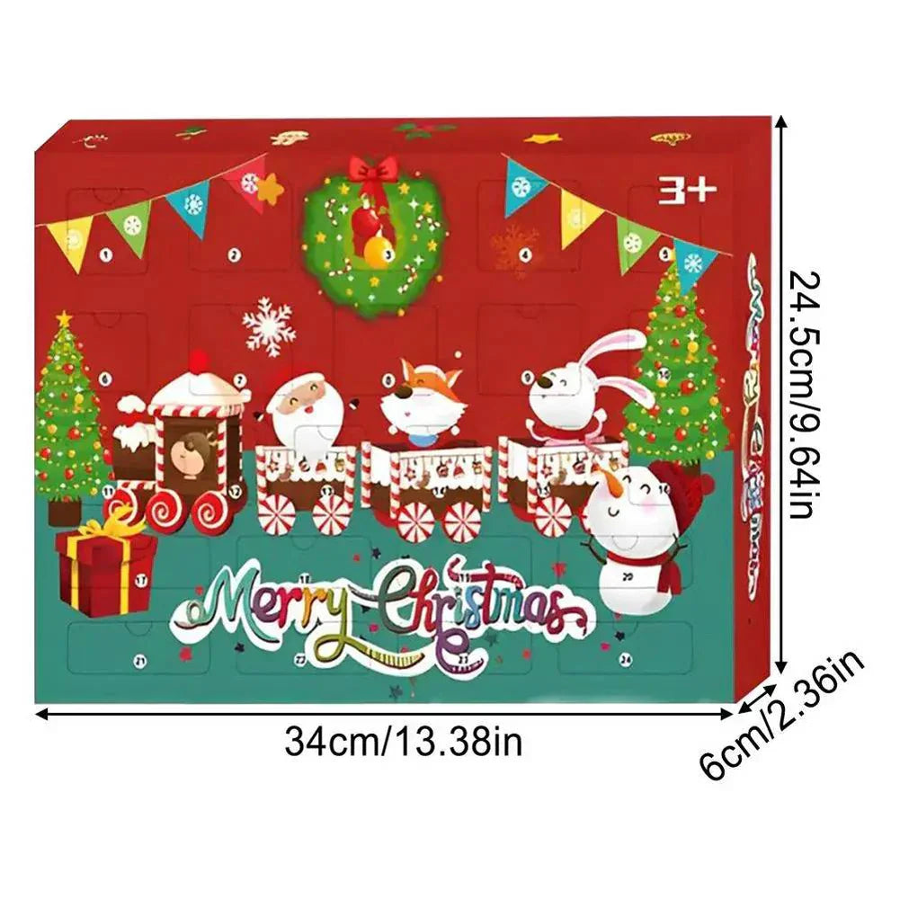 ミニアニマルズ クリスマス アドベントカレンダー付きぬいぐるみ