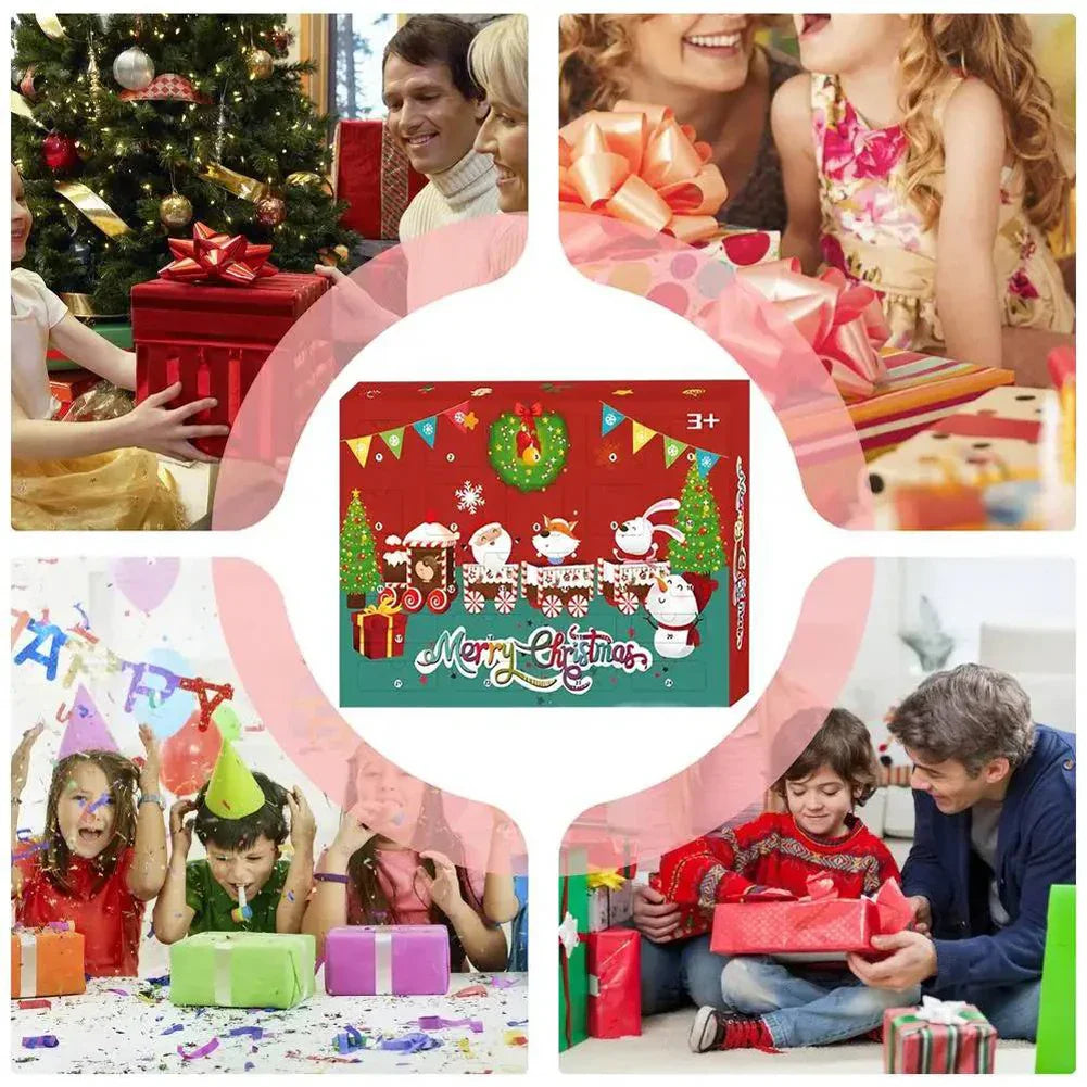 ミニアニマルズ クリスマス アドベントカレンダー付きぬいぐるみ