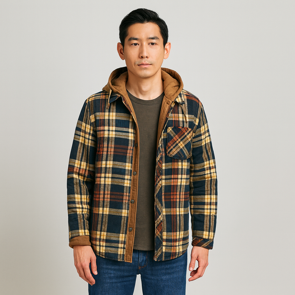 Alaric | Patchwork Karo Jacket