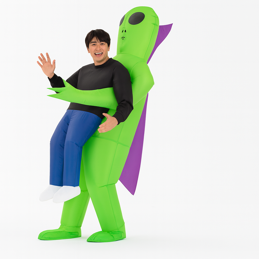 エイリアンリフト | 大人用インフレータブルキャリーミーコスチューム