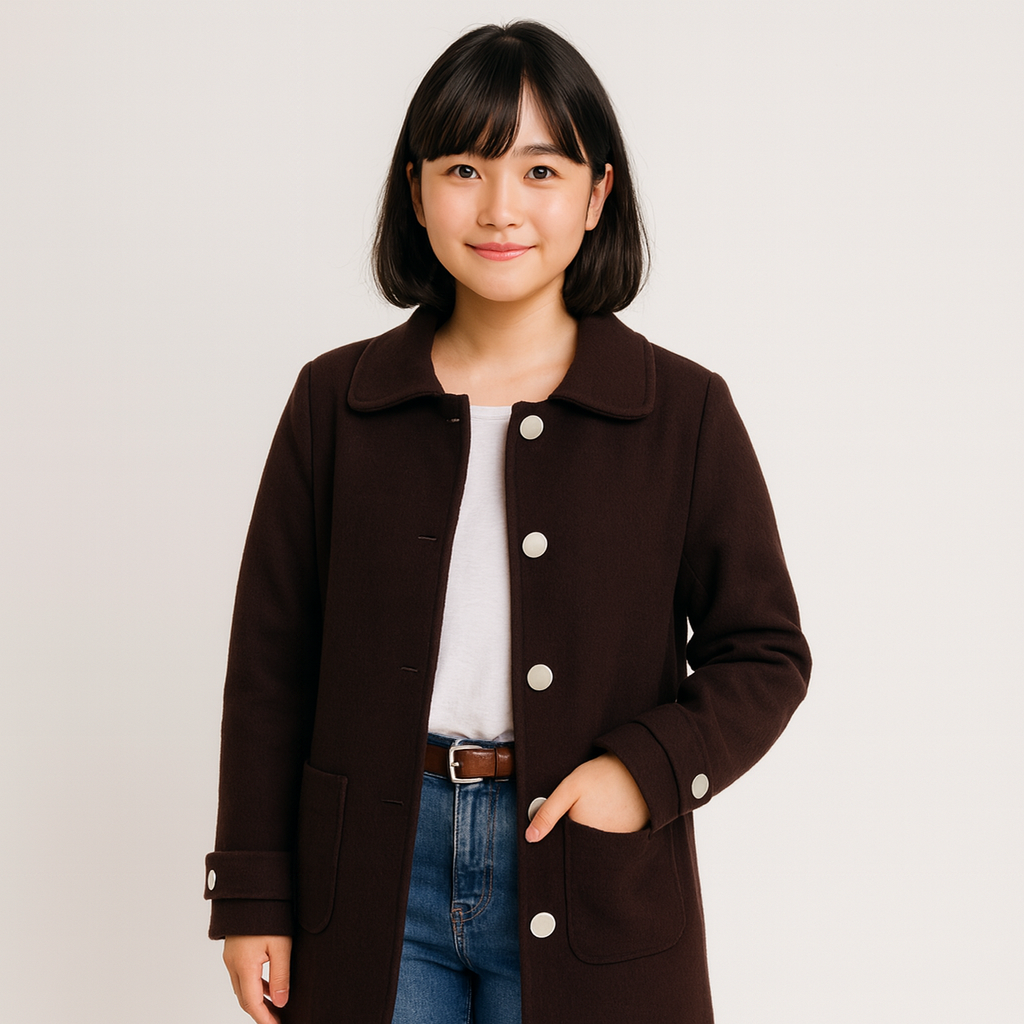 Amelie | Elegant wool coat