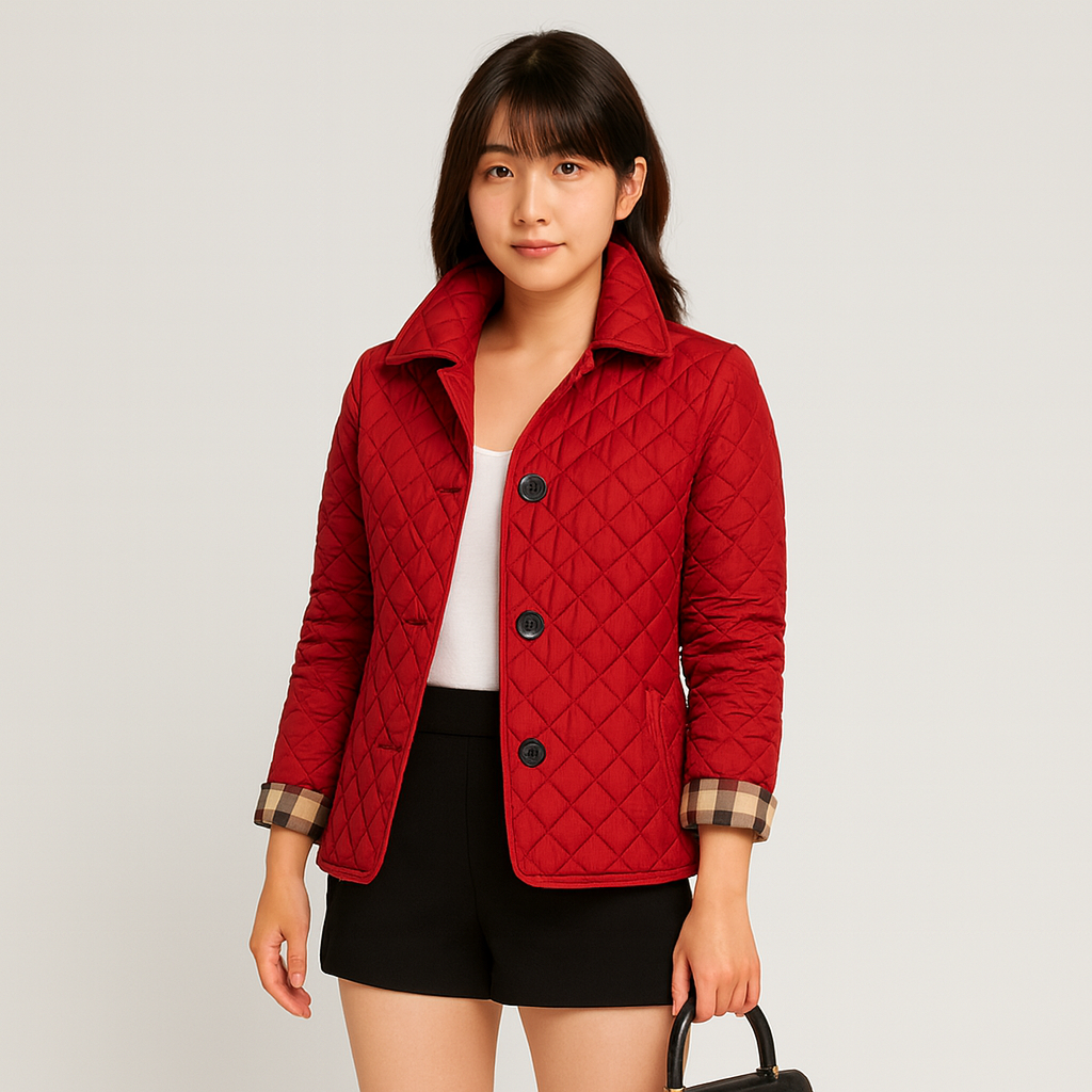 Anastasia | A lightweight quilted jacket perfect for transitioning seasons