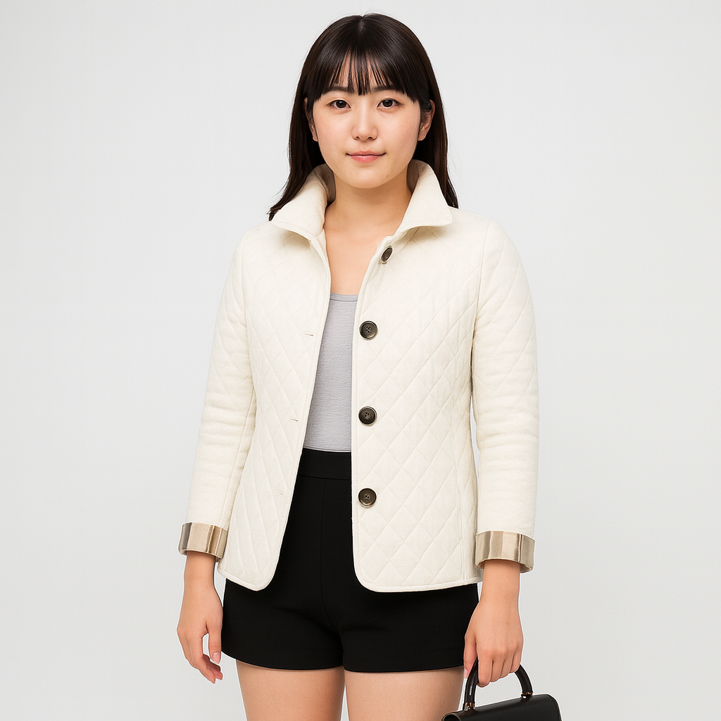 Anastasia | A lightweight quilted jacket perfect for transitioning seasons