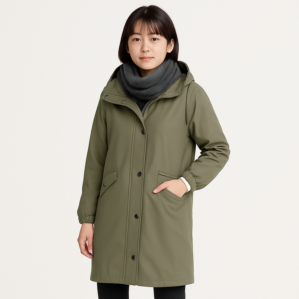 Aqualine | Hooded Waterproof Raincoat