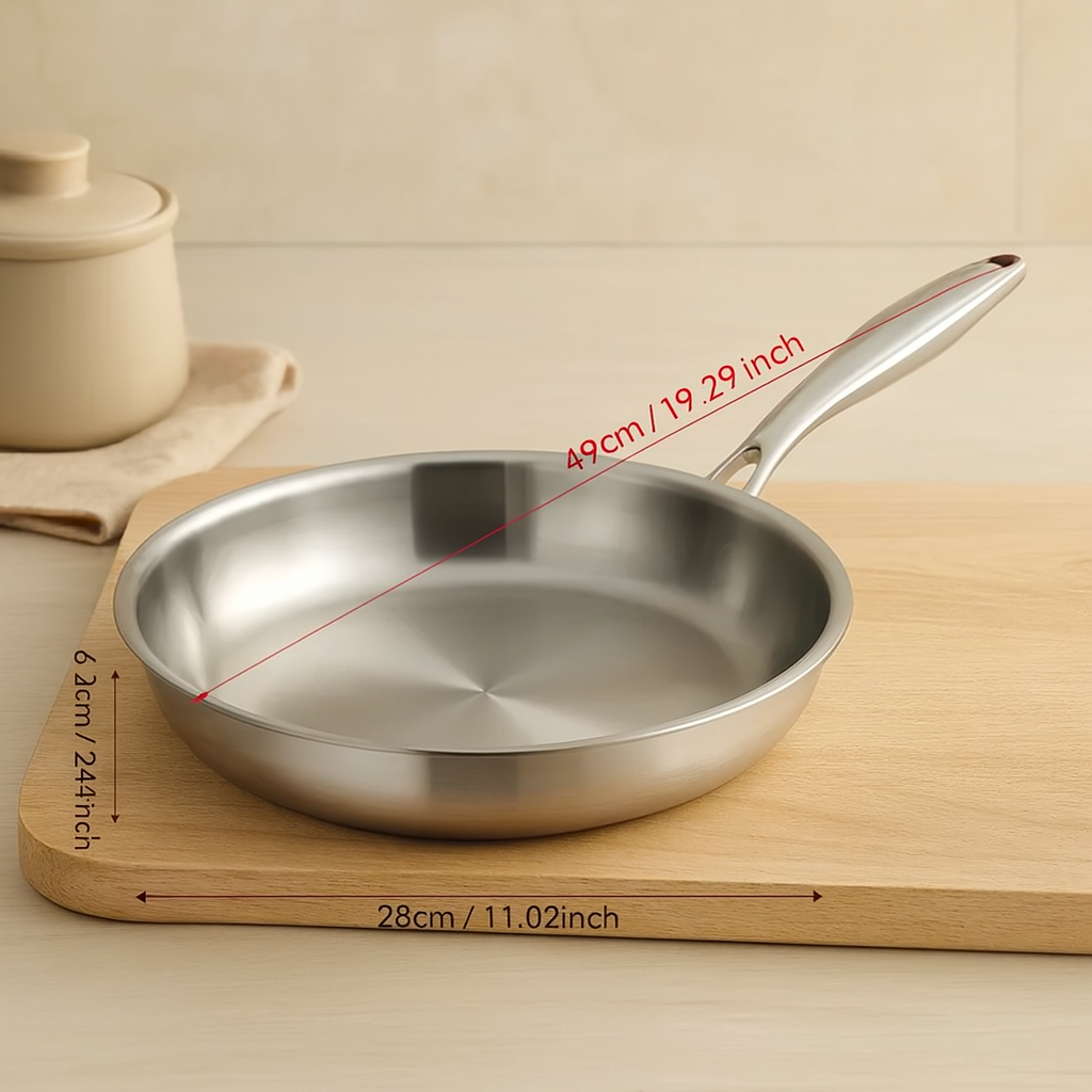 Astoria | Stainless Steel Nonstick Frying Pan