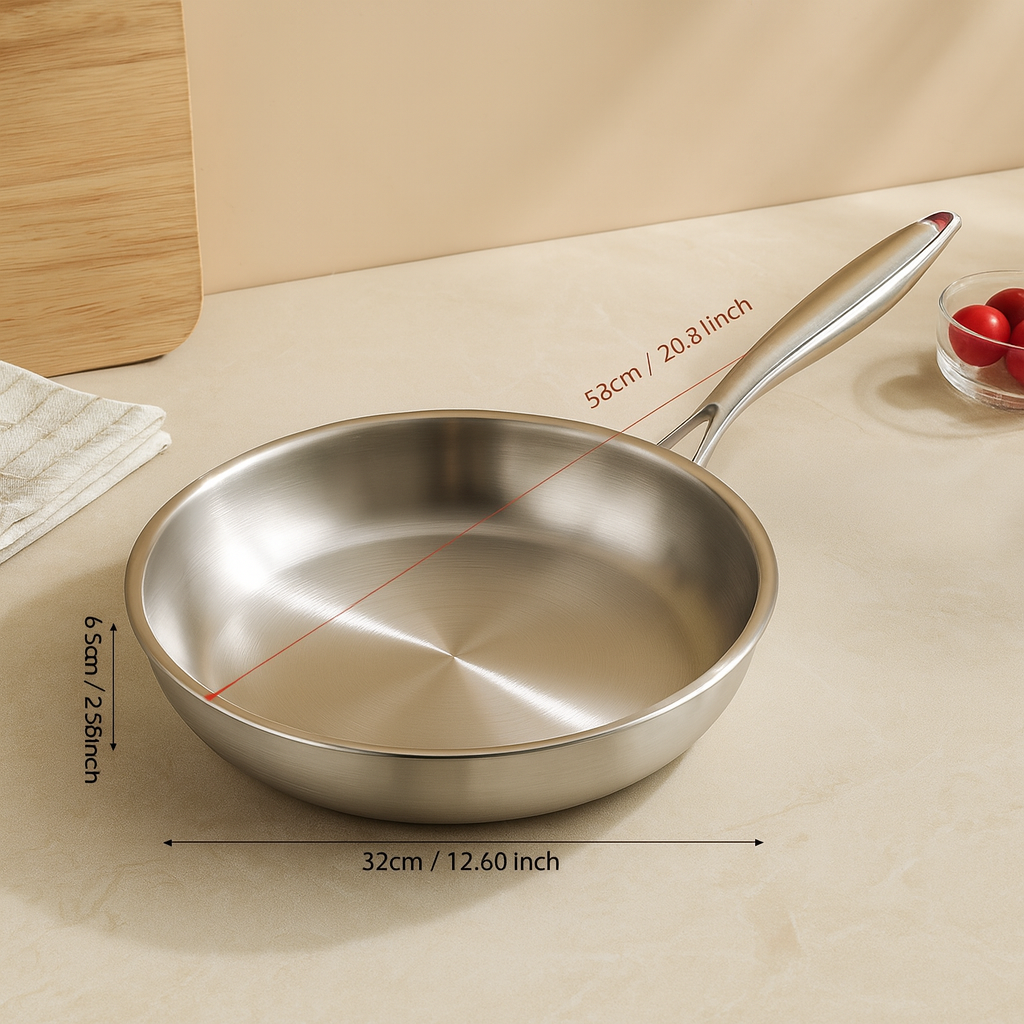 Astoria | Stainless Steel Nonstick Frying Pan